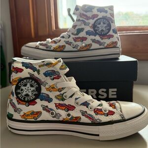 Converse Youth High-Top Sneakers in White